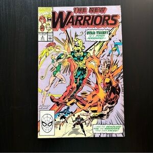 New Warriors #5 (Marvel 1990) comics